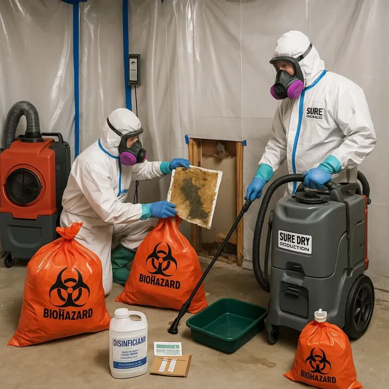 Contaminated Water Handling Protocols process in Lee County, IA