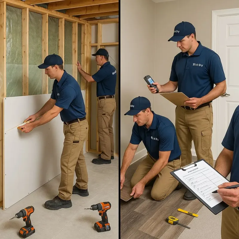 Repairs and Reconstruction process in Lee County, IA